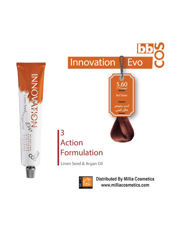 Innovation Hair Color 100 ml- 5.60